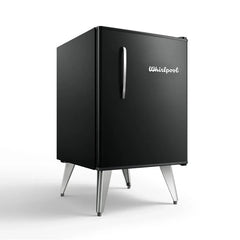 Heladera Whirlpool Retro Negra 80 / 76 Lts Negro