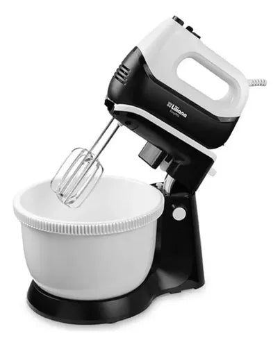 Batidora Liliana Easy Mix Plus Con Bowl Giramix Ab175 Blanco