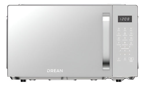 Microondas Digital Con Grill 30 L Inox Drean Hmd30arsj0