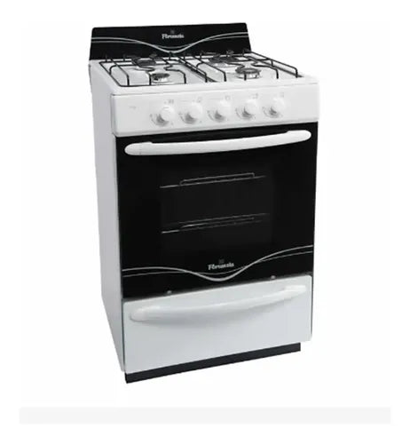 Cocina A Gas  Florencia 5516f Blanca Fácil Limpieza Blanco