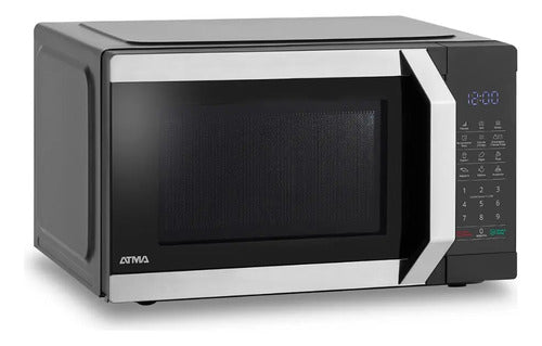 Microondas Digital Atma Matdgb23uan 23litros Con Grill Negro