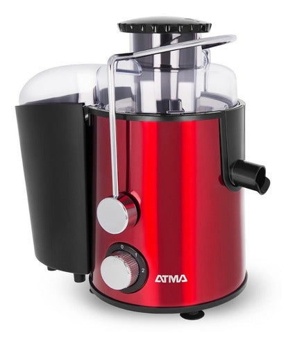 Juguera Eléctrica Atma Essential Juat21rp Roja 2vel 400w Cts Rojo