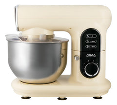 Batidora Planetaria Atma Bp24w0ap Crema Acero Inox 6vel 4,8l Crema 60hz