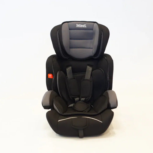 Butaca Para Bebes Booster Bebesit 9021 G: 1-2-3 Hasta 36kg Negro