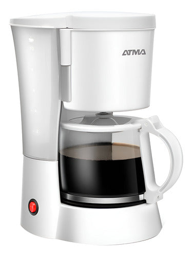 Cafetera De Filtro Atma Ca8133p Blanca 1,25 Litros Tio Musa Blanco