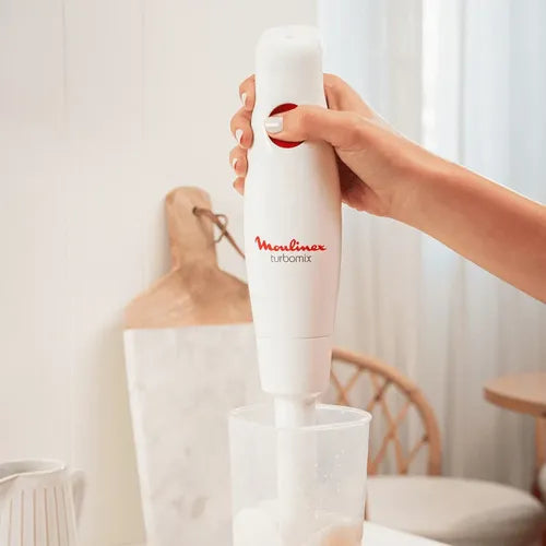 Licuadora De Mano Mixer Moulinex Dd12z2a0 Turbomix Plus Blanco