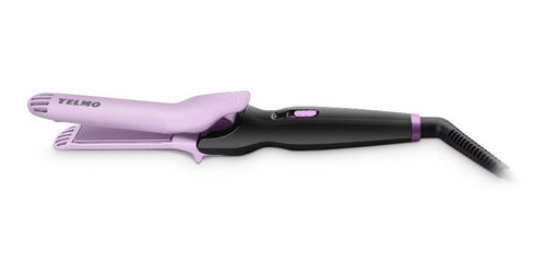 Alisador Planchita Para Cabello Yelmo Ap-3310 Tourmaline Ion Lila/negro
