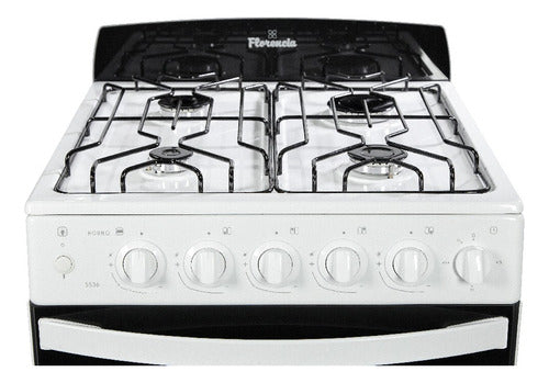 Cocina Multigas Florencia 5536 Blanca De 4 Hornallas Clase A Blanco