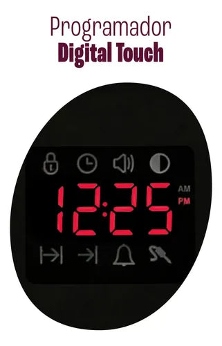 Horno A Gas Touch Longvie H6900xt C/vent. Tang. Grill Eléct. Color Acero Inoxidable