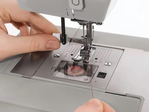 Máquina De Coser Recta Singer Facilita Pro 4423 Portable Color Gris