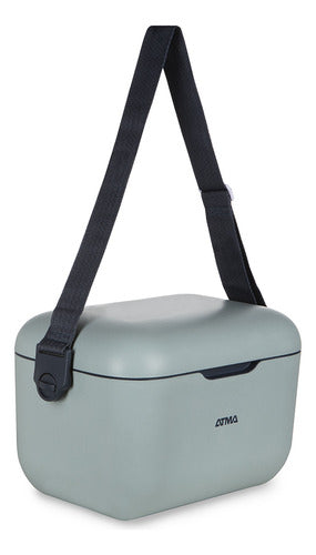 Heladera Conservadora Atma Cag54vp Vintage Gris 6l Gris