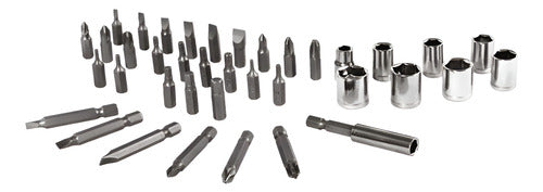 Atornillador Inalámbrico Philco Di331p Accesorios Linterna M Color Gris