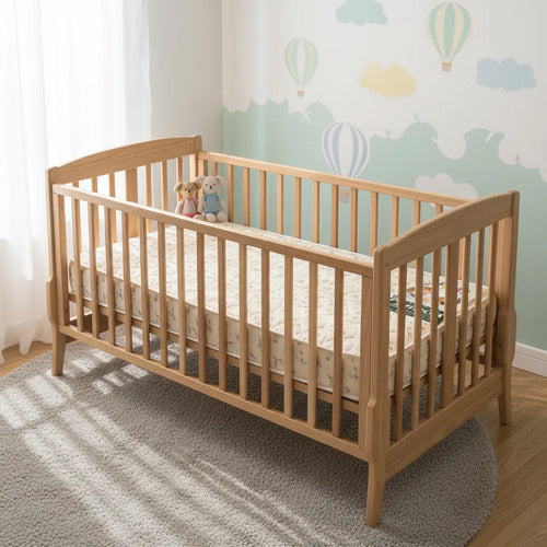 Colchón De Espuma Cannon Cuna Infantil De 140x90x10cm