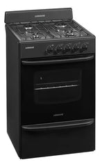 Cocina A Gas Longvie 12231g 56cm Grafito Cajón Parrilla Grafito