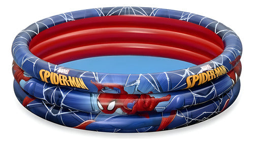 Pileta Inflable Redonda Bestway Marvel Spider-man 122x30 Cts Multicolor
