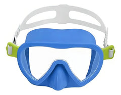 Set De Buceo Snorkel Aletas Niños +3 Bestway 25039 Azul/verde