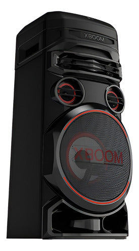 Torre Sonido LG Xboom Rnc7 1000w Rms Karaoke Star Dj App Cs Color Negro
