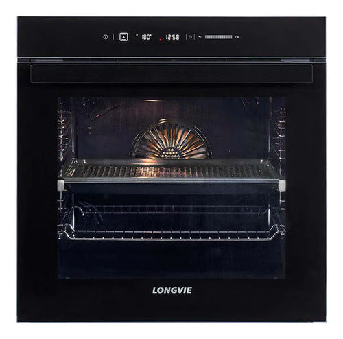 Horno Electrico De Empotrar Longvie Heqld60k Negro