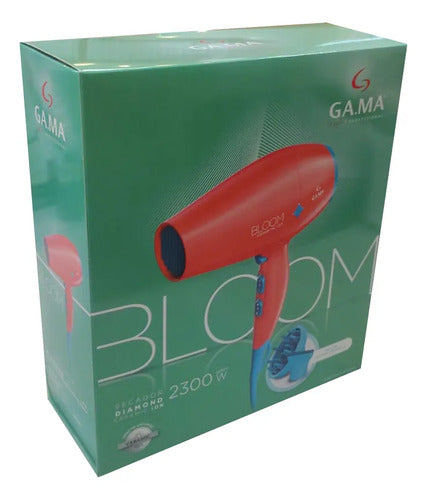 Secador De Cabello Gama Diamond Bloom Orange 2300w Naranja