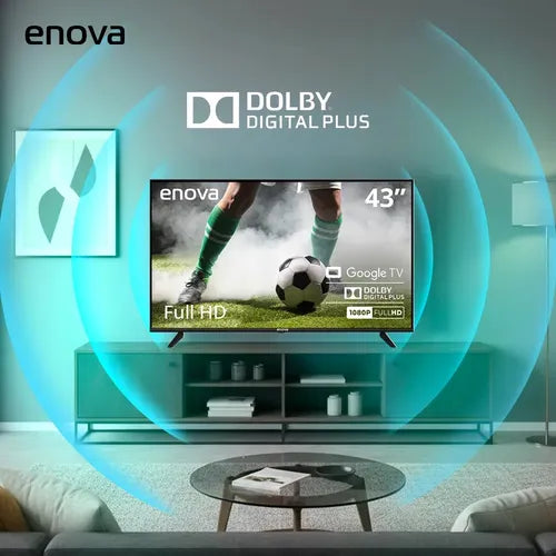 Smart Tv Led Tft De 43 Enova Fhd Google Tv Te43fg11-tdf