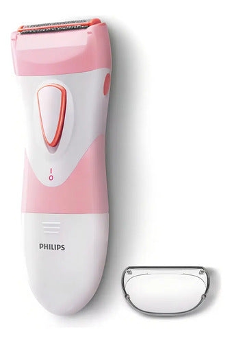 Afeitadora Philips Hp6306 Electrica Rasura Femenina Rosa/blanco
