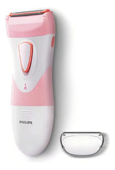 Afeitadora Philips Hp6306 Electrica Rasura Femenina Rosa/blanco