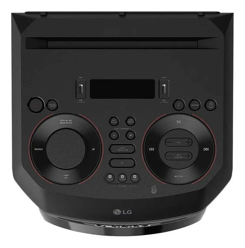 Parlante Portátil LG Rnc5 Xboom Torre Bluetooth Dj Karaoke Negro