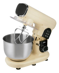 Batidora Planetaria Atma Bp24w0ap Crema Acero Inox 6vel 4,8l Crema 60hz
