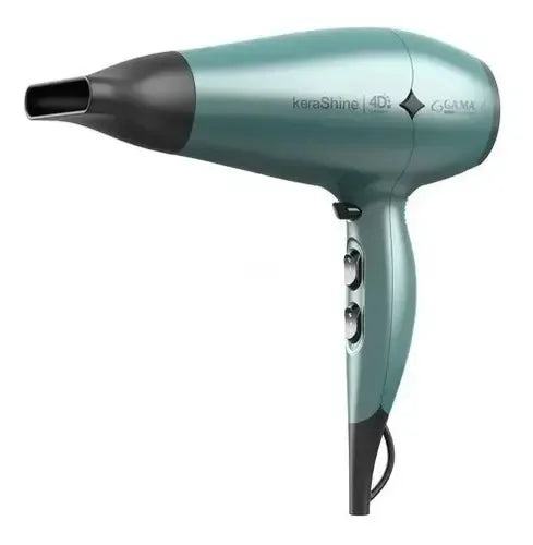 Electro Gama Italy Secador De Cabello Diamond 4d Kerashine 2 Color Turquesa