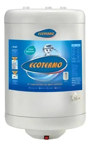 Termotanque Eléctrico Ecotermo 53 L Conexión Superior 1.4kw Blanco