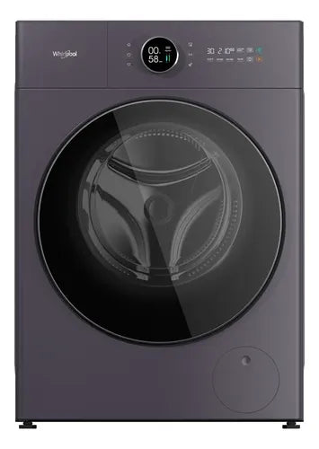 Lavasecarropas Inverter Whirlpool Wnc11as Dark Purple Violeta Oscuro