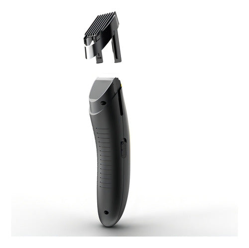 Maquina Corta Pelo Usb Gama Gcs544 Sport + Trimer Nariz Oido Color Negro Y Amarillo