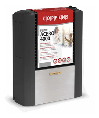 Calefactor Tbu Derecho Coppens 4000kcal Multigas Tio Musa Grafito