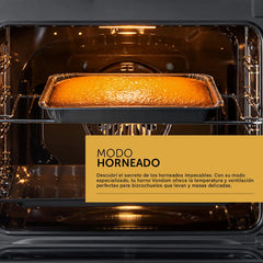 Horno Eléctrico Empotrable Vondom 60 Cm Capacidad 73 L Negro