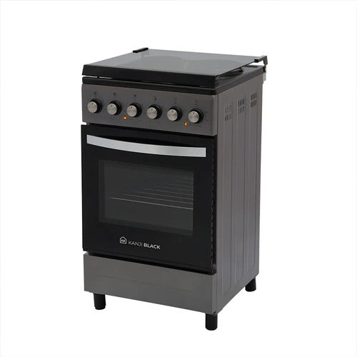 Cocina Kanji Home Kjh Ekg001v Gris Eléctrica Kanjiblack