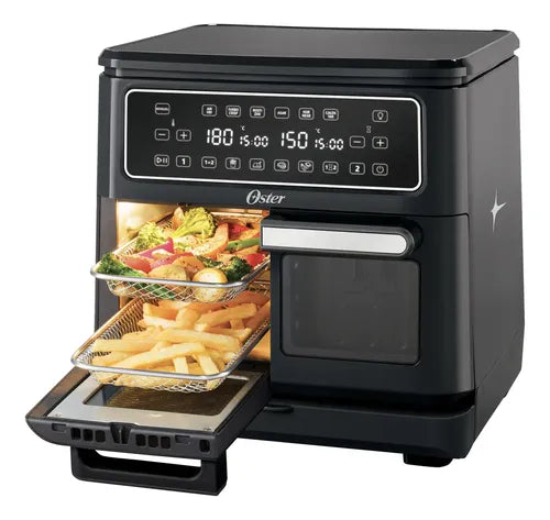 Freidora De Aire Oster Staf11mcddfar 11 Litros Flex Negra - Negro