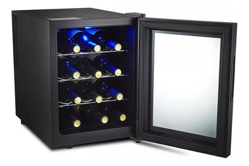 Cava Termoeléctrica Touch Para 12 Botellas Philco Phcav012n