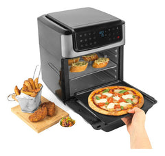 Horno Y Freidora De Aire Liliana Af950 Aircook 11,7l 11 Prog Plateado