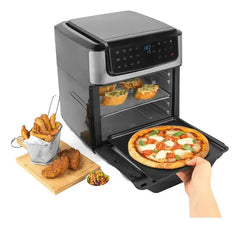 Horno Y Freidora De Aire Liliana Af950 Aircook 11,7l 11 Prog Plateado
