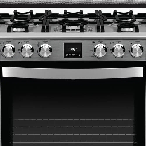 Cocina A Gas Drean Cd7609ei Plateado 76cm Inox Inoxidable