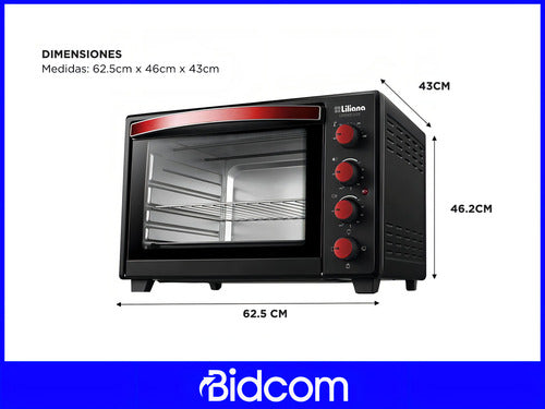 Liliana Megacook Ao960 Negro 60 Litros