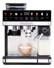 Cafetera Smartlife Expresso Digital Con Molinillo Ecgdm5750 Inox / Negro