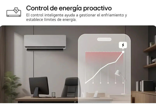 Aire Split LG Dualcool 3517w Frio Calor S3-w120a1da Ai Bla Blanco