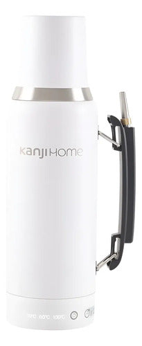 Termo Eléctrico Kanjihome Kjh-pe10m-b 1l Mate Bombilla Blanco