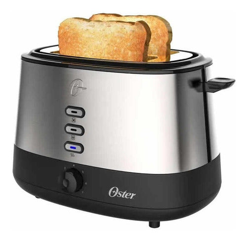 Tostadora Oster Tr500 De Acero Inoxidable Para 2 Rebanadas Acero Inox