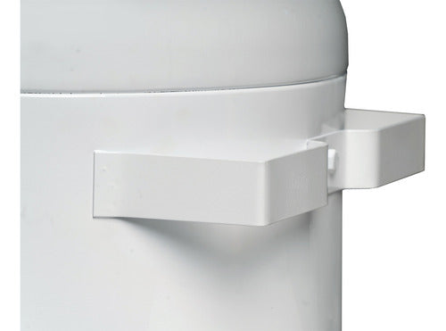 Termotanque A Gas Ecotermo Populi De Carga Superior De 70lts Blanco