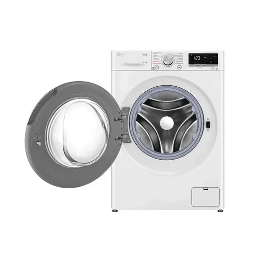 Lavasecarropas LG 12/7kg Aiddt Inverter Direct Drive Steam Blanco
