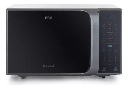 Microondas Bgh Quick Chef B223ds20 Silver 23l 800w