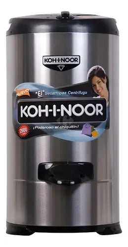 Secarropas Centrífugo Koh-i-noor Ac. Inox A665 2800rpm 6.5kg Plateado