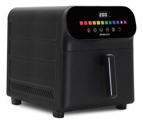 Freidora De Aire Philco Fr259ph 2000w 9lts 12 Programas Cts Negro